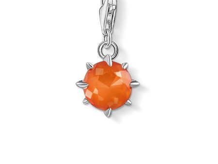 Sterling Silver Thomas Sabo CHarm Club January Red Agate Online Sale