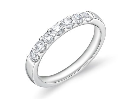 Memoire 18ct White Gold 1 2 Carat Diamond Odessa Eternity Ring Online now