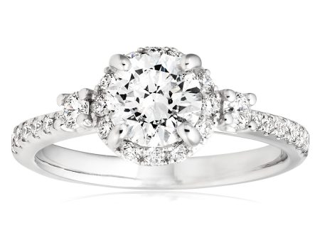 18ct White Gold Ring with 1.50 Carat of Diamonds on Sale