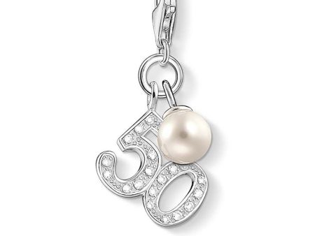 Sterling Silver Thomas Sabo Charm Club 50 Zirconia Sale