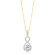 18ct Yellow Gold 1.2 Carat Diamond Pendant on 18ct 45cm Chain Online Hot Sale