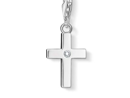 Sterling Silver Thomas Sabo Charm Club Cross Supply