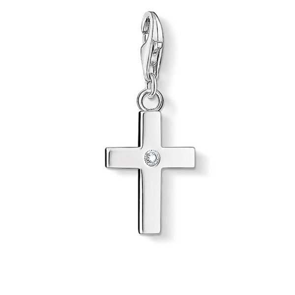 Sterling Silver Thomas Sabo Charm Club Cross Supply