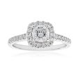 18ct White Gold 3 4 Carat Solitaire with ½ Carat GI SI Certified Centre Diamond Cheap