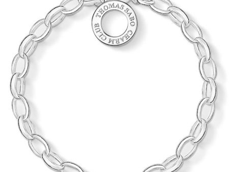 Sterling Silver Thomas Sabo Charm Club Belcher 20cm on Sale