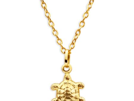 9ct Yellow Gold Turtle Pendant Supply