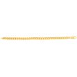 9ct Yellow Heavy Solid Gold Curb 21cm Bracelet 200 gauge Supply