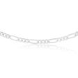 50cm Sterling Silver 200 Gauge Figaro 1:3 Chain Online