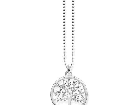 Sterling Silver Thomas Sabo Tree of Love Pendant with Chain on Sale