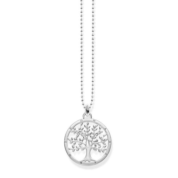 Sterling Silver Thomas Sabo Tree of Love Pendant with Chain on Sale