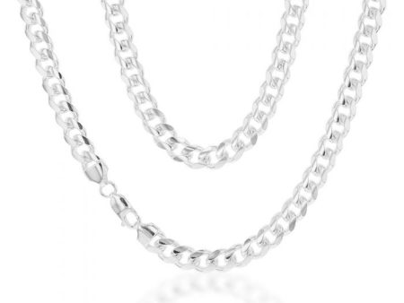 50cm Sterling Silver Curb Chain Online Hot Sale