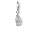 Sterling Silver Thomas Sabo Charm Club Exotic Feather Sale