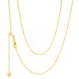 9ct Yellow Gold 50cm Chain 35 Guage 9y Online Sale