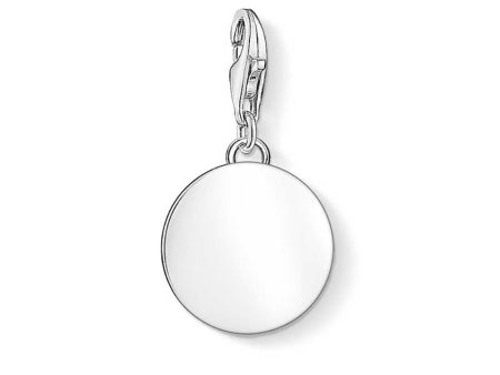 Sterling Silver Thomas Sabo Charm Club Engravable Disc Online