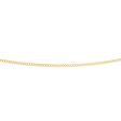 9ct Yellow Solid Gold 40cm 70 Gauge Curb Chain For Cheap