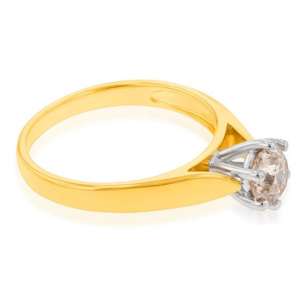 18ct 1.10 Carat Diamond Solitaire Ring Online Sale