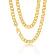 9ct Yellow Solid Gold 300 Gauge 55cm Curb Chain Hot on Sale