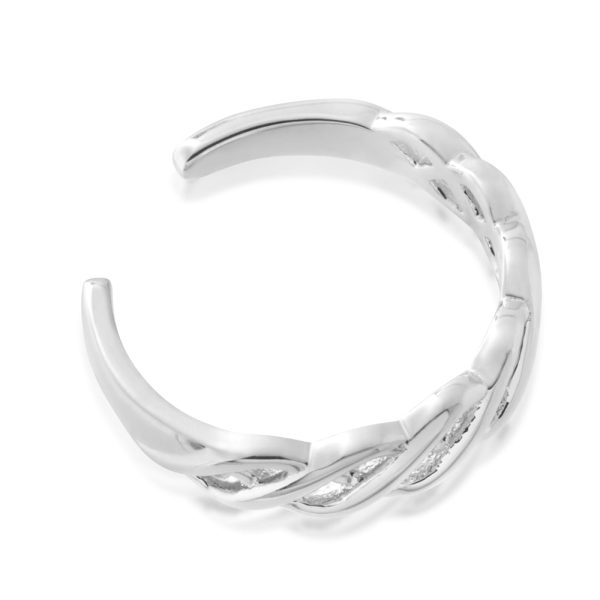 Sterling Silver Toe Ring Plait Supply