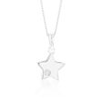 Sterling Silver Zirconia Star Pendant Online Hot Sale