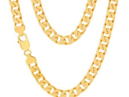 9ct Yellow Solid Gold 300 Gauge 60cm Curb Chain Discount