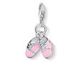 Sterling Silver Thomas Sabo Charm Club Pink Booties Sale