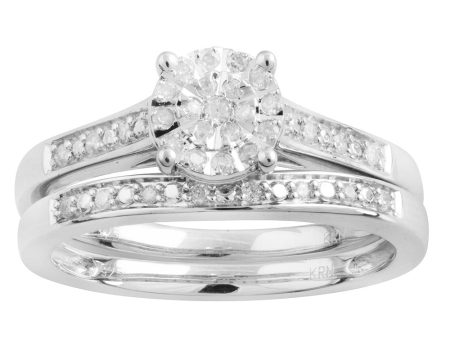 1 5 Carat Diamond Ring in Sterling Silver on Sale