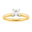 14ct Yellow Gold Solitaire Ring With 50 Point Diamond Online Sale