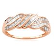 9ct Rose Gold 1 2 Carat Diamond Ring Cheap