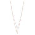 9ct Rose Gold Diamond Pendant With Chain Online Hot Sale