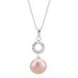 Freshwater Pink Pearl Pendant For Cheap