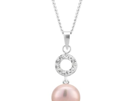 Freshwater Pink Pearl Pendant For Cheap