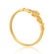 9ct Dazzling Yellow Gold Ring Fashion