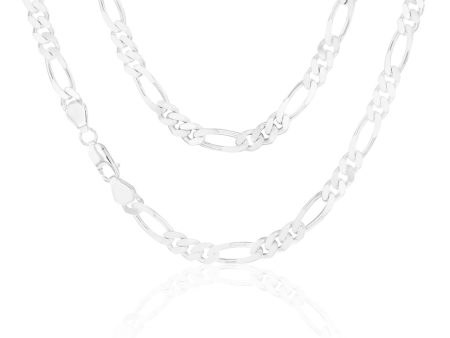 55cm Sterling Silver Figaro 1:3 Chain Online