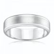 9ct White Gold 6mm Ring. All Sizes Supply