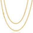 9ct Yellow Solid Gold 50cm 70 Gauge Curb Chain For Cheap