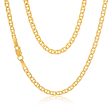 9ct Superb Yellow Gold Silver Filled Anchor Chain Discount