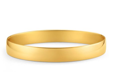 9ct Enticing Yellow Gold Bangle Online now