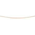 9ct Rose Gold Silver Filled 70cm Curb Chain Fashion