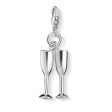 Sterling Silver Thomas Sabo Charm Club Champagne Flutes on Sale