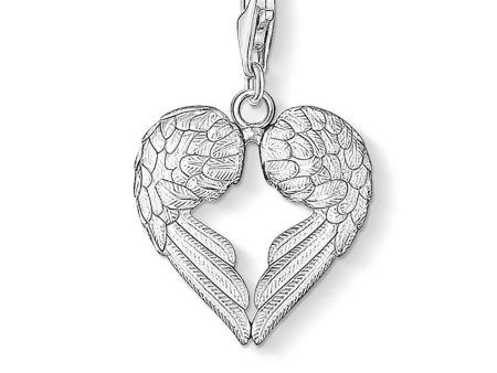 Sterling Silver Thomas Sabo Cahrm Club Wings Heart Shaped Online Hot Sale